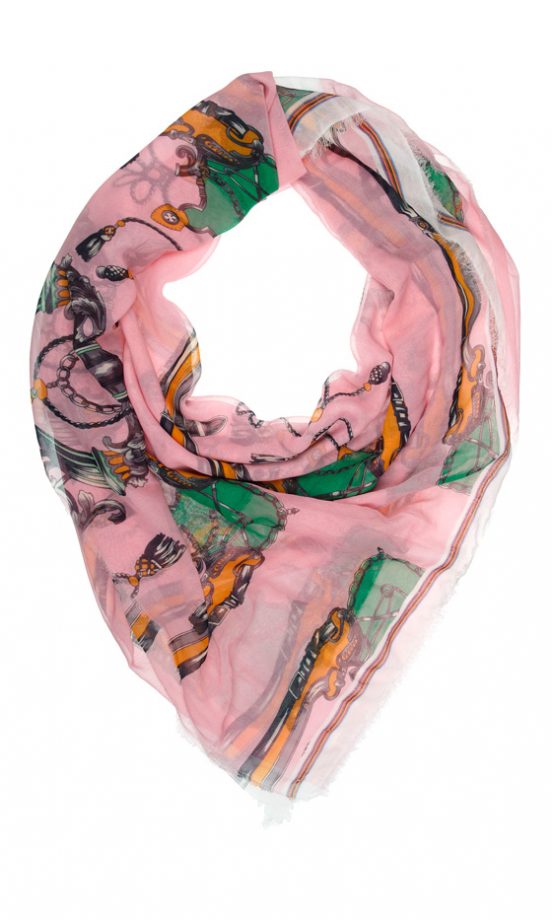 River Island SS12 Pink Print Scarf