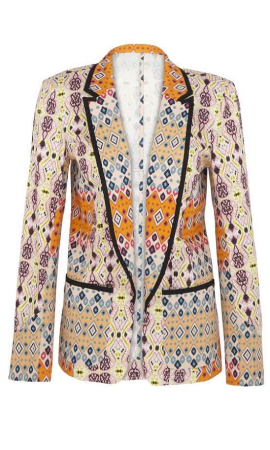 River Island SS12 Smart Printed Blazer