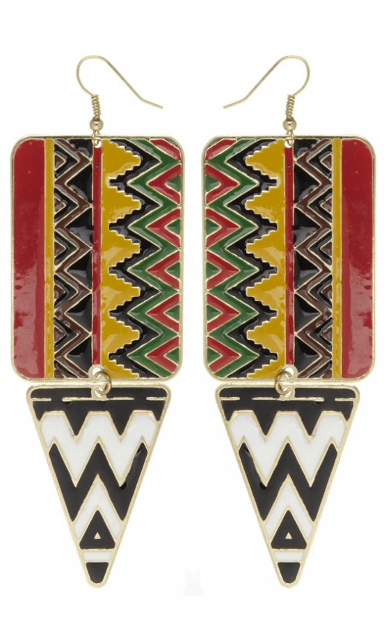 River Island SS12 Statement Tribal Earrings