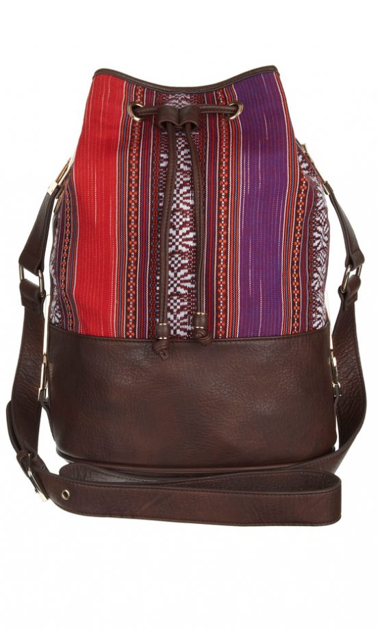 River Island SS12 Striped Bag