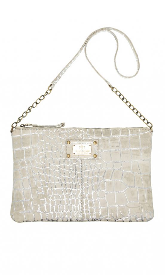 River Island SS12 White Bag