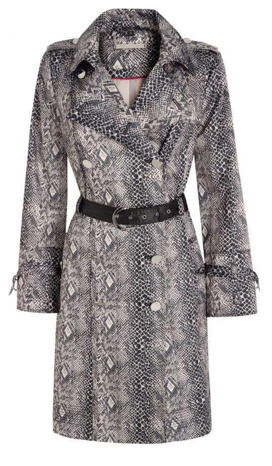 Star by Julien Macdonald At Debenhams Snakeskin Coat, £99