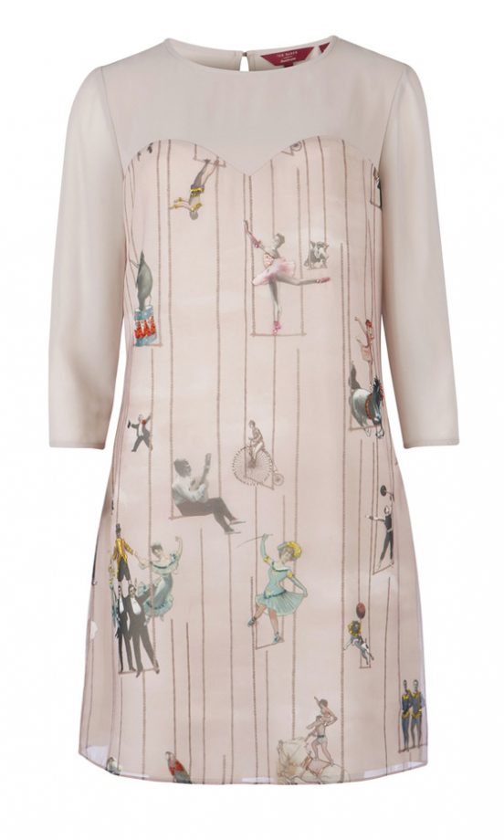 Ted Baker Sweetheart Neckline Dress, £149