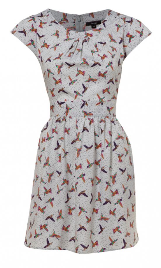 Therapy At House Of Fraser Bird Print Dress, £40