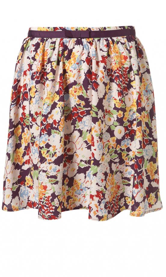 Topshop Floral Skirt, £28