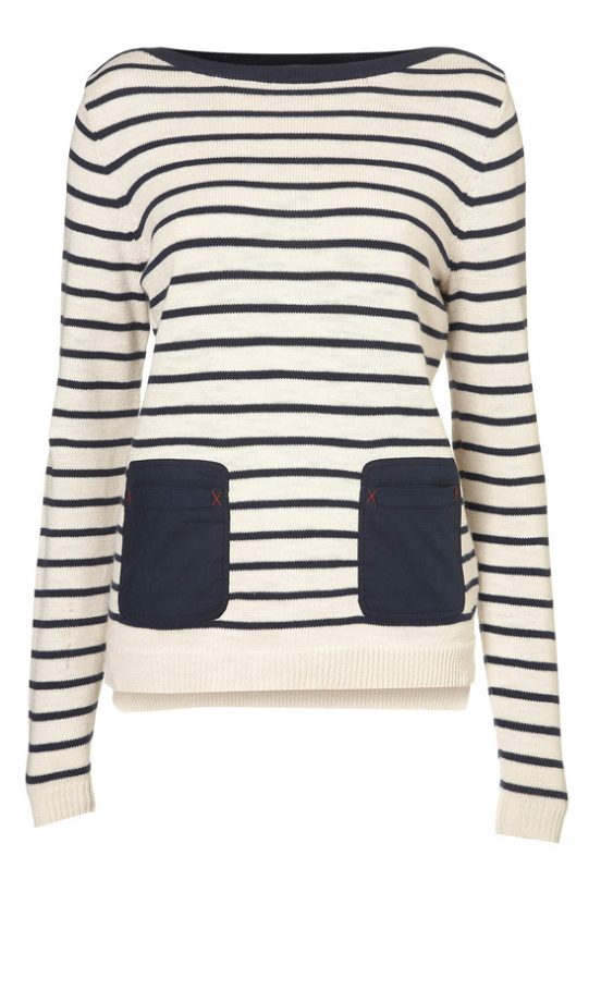 Topshop Knitted Stripe Top, £38
