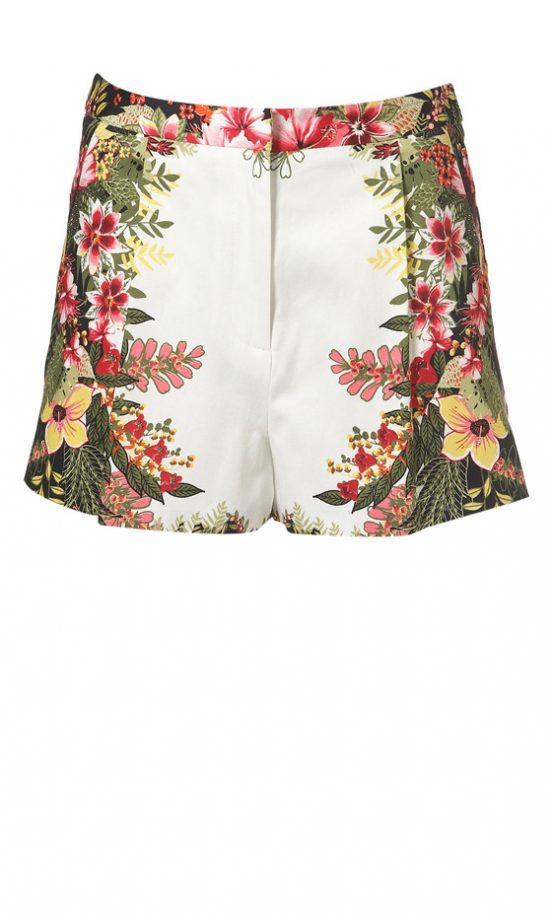Topshop Tropical Print Shorts, £35