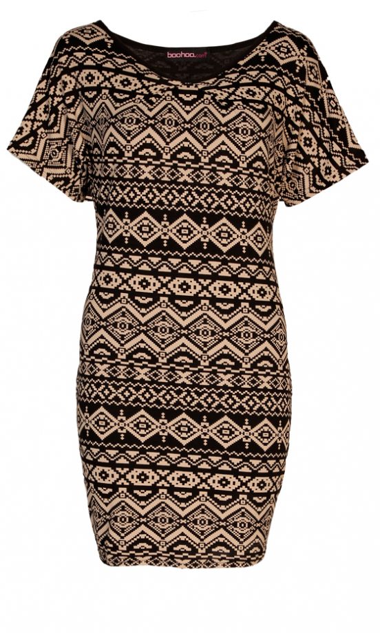 Boohoo SS12 Tribal Print Dress