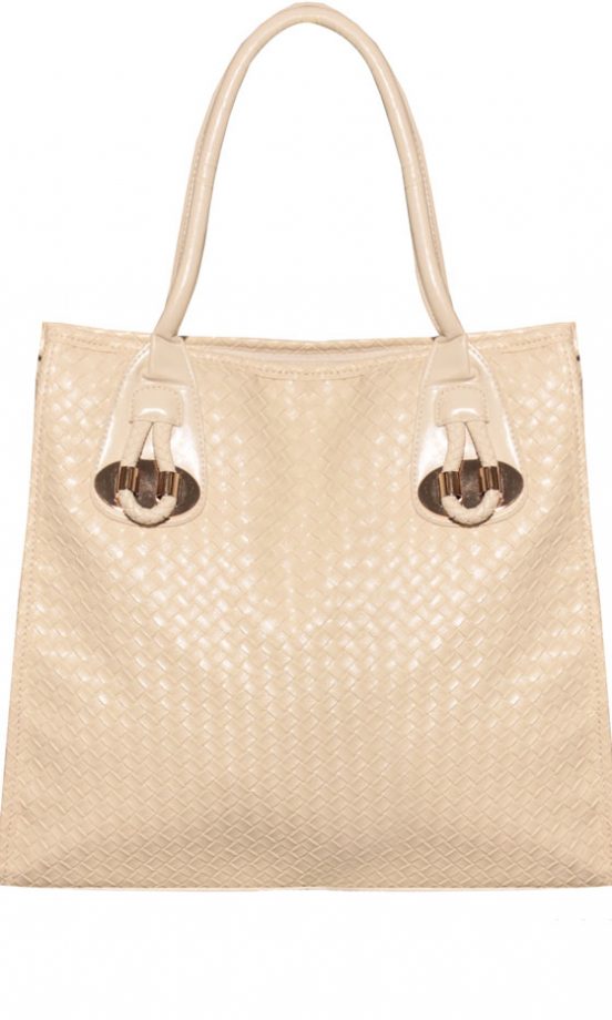 Owntherunway SS12 Woven Shopper Handbag