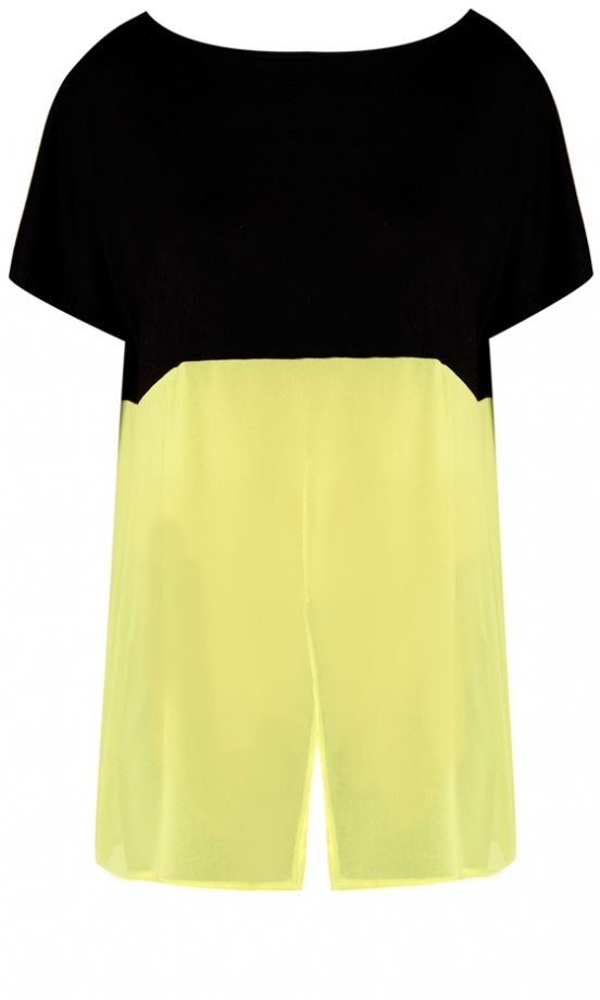 Boohoo SS12 Colour Block Top