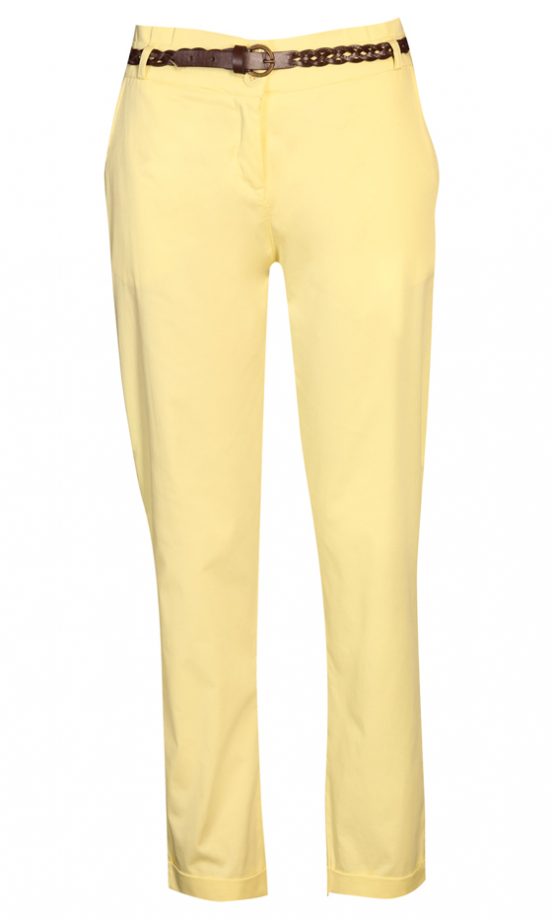 Boohoo SS12 Yellow Cropped Trousers