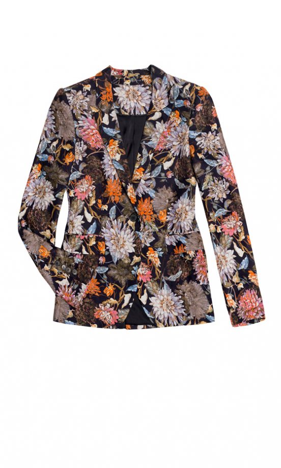 Zara SS12 Bright Floral Blazer