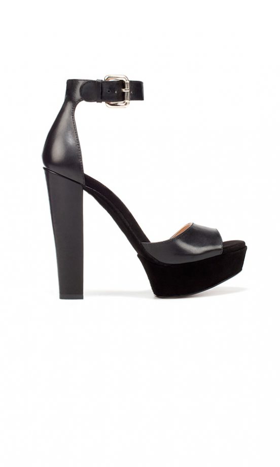 Zara SS12 Classic Black Heels