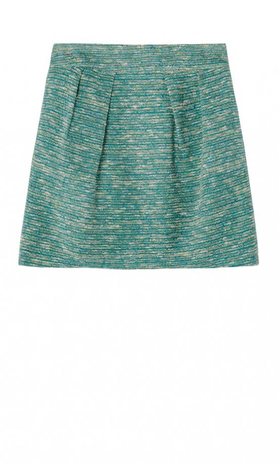 Zara SS12 Green Skirt