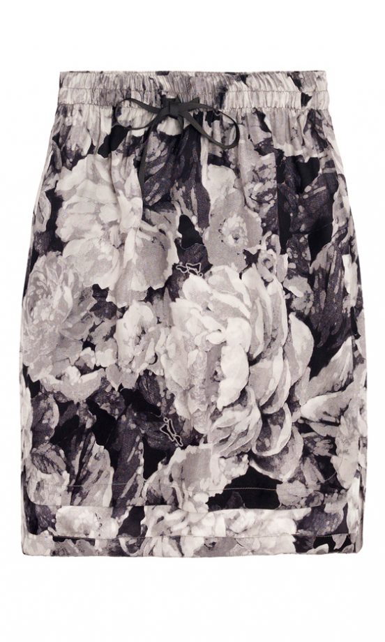 Zara SS12 Mono Rose Skirt