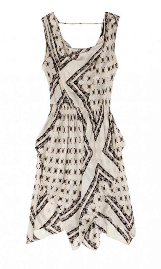 Zara SS12 Patterned Dress