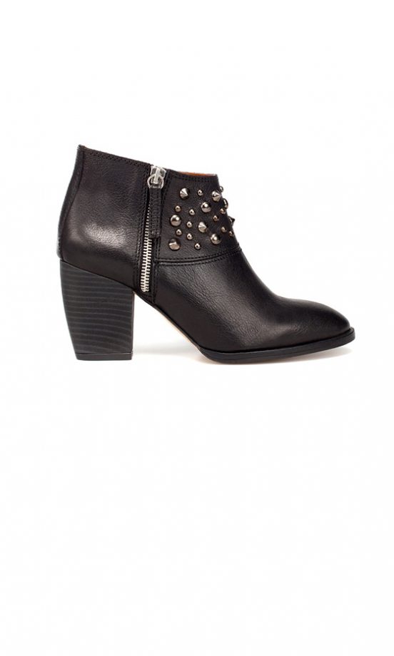 Zara SS12 Studded Leather Boots
