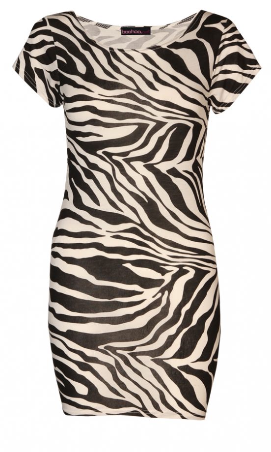 Boohoo SS12 Zebra Print Mini