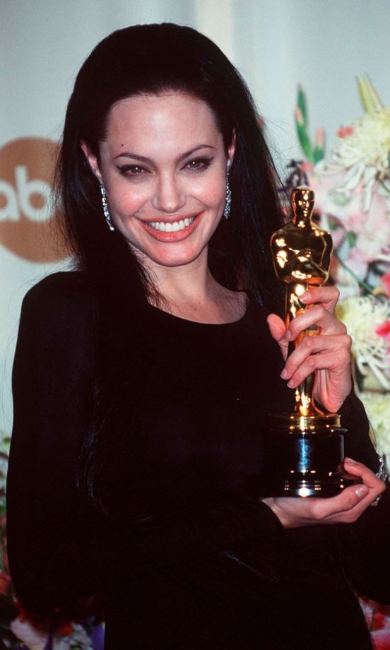 Angelina Jolie In Versace At 72nd Annual Academy Awards, 2000