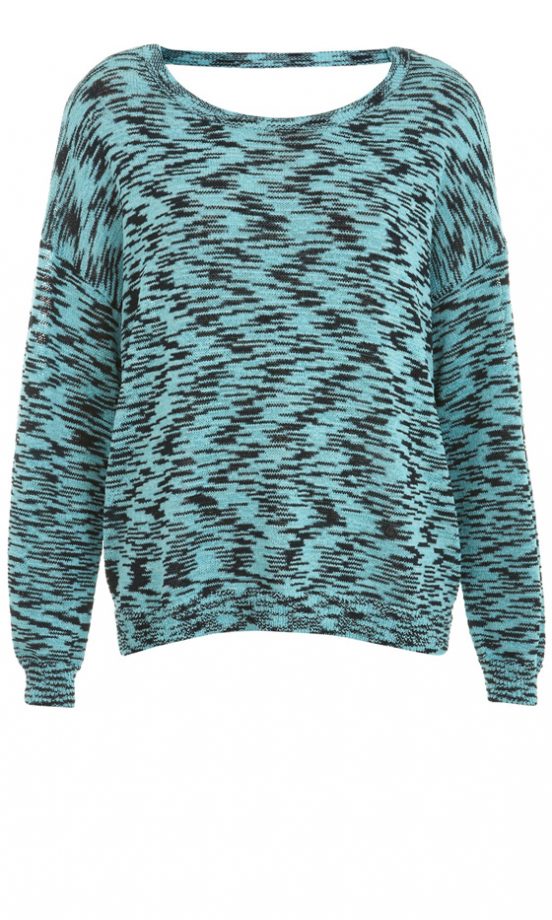 Topshop Knitted Cut Out Sweater, £39