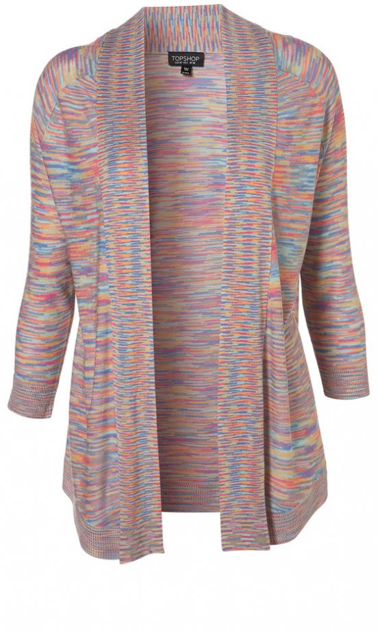 Topshop Knitted Spacedye Cardigan, £38