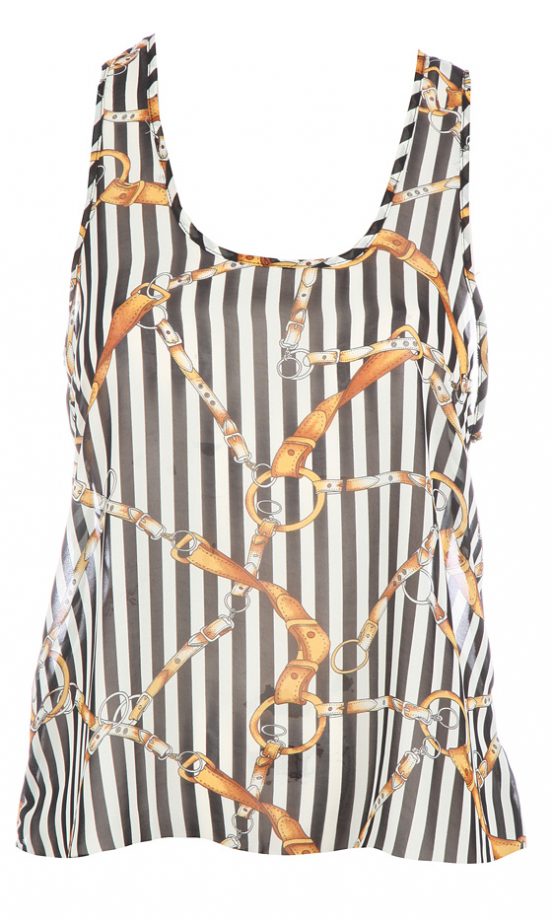 Missguided SS12 Stripe Top