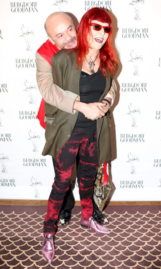 Christian Louboutin And Patricia Field At Christian Louboutin's 20th Anniversary Party, 2012