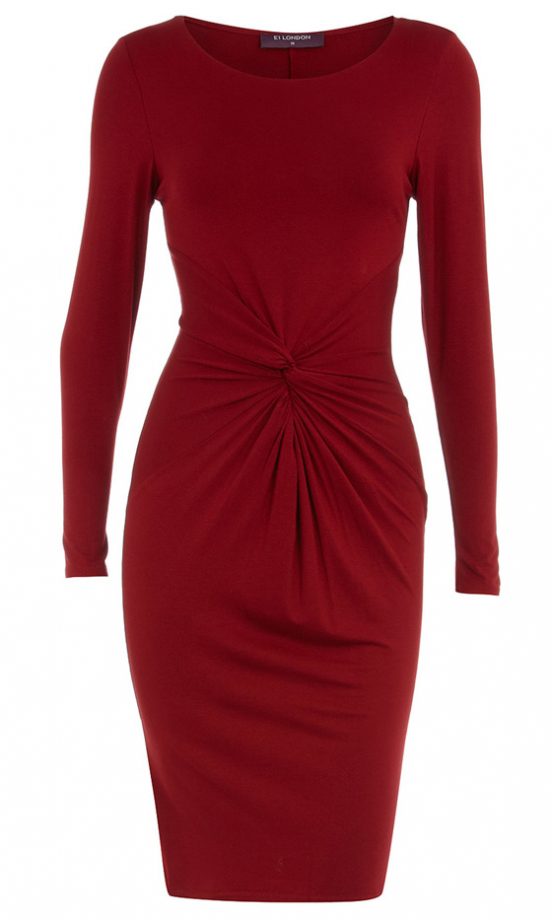 Dorothy Perkins Red Twist Front Dress, £35