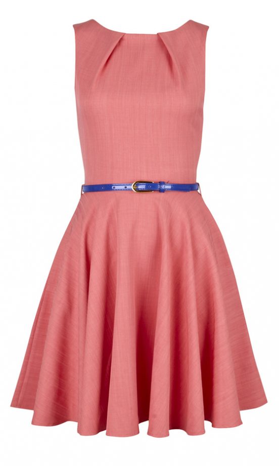Fashion Union Coral Closet Belted Full Circle Dress, £50