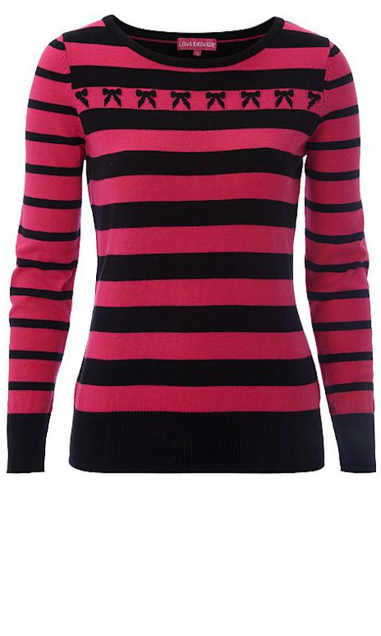 George Stripe and Bow Jumper, £15