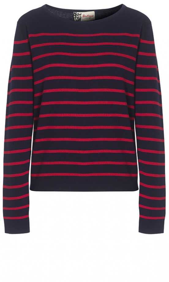 Boutique By Jaeger Nina Striped Jumper, £99