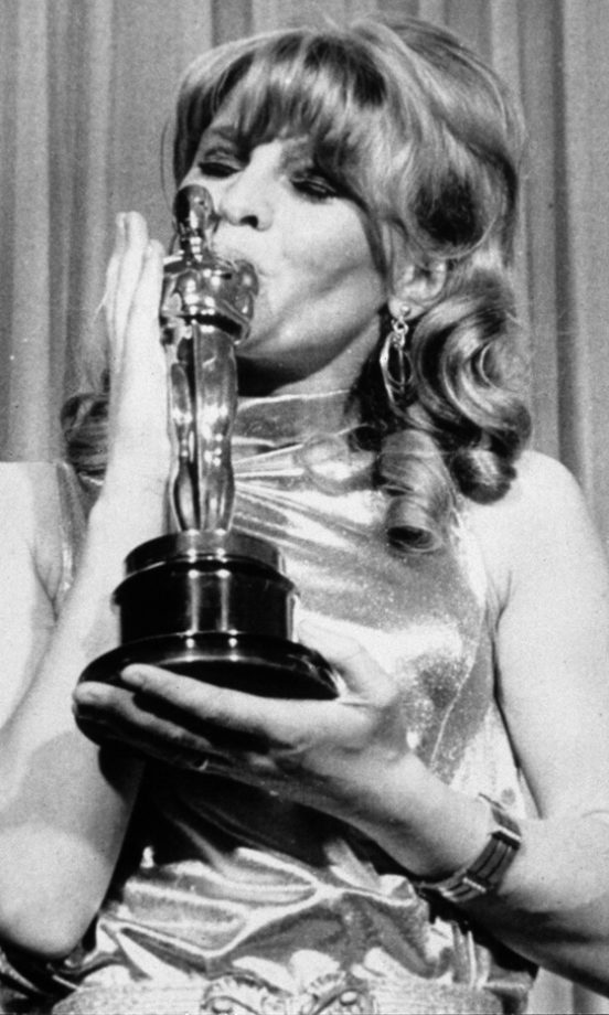 Julie Christie With Her 1965 Oscar For Best Actress, The Academy Awards 1965