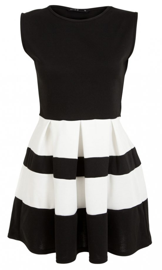 Miso At Republic Striped Skater Dress, £20