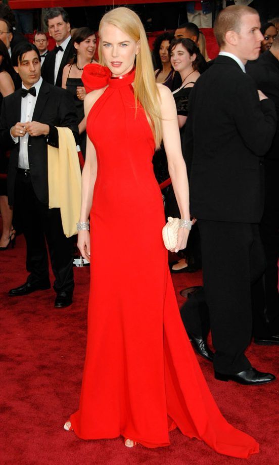 Nicole Kidman Wearing Balenciaga At The Oscars, 2007