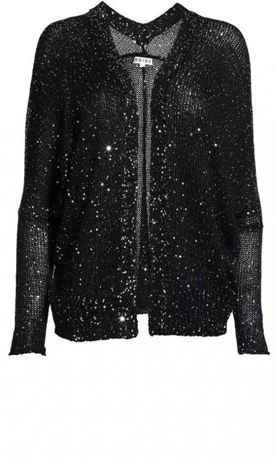Reiss Fine Sheer Sequin Cover-Up, £95