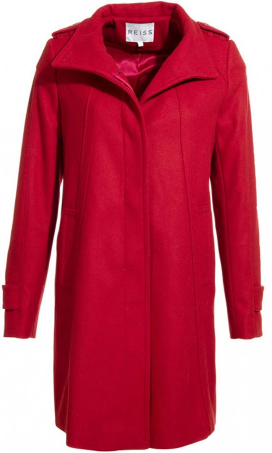Reiss Swing Red Coat, £79