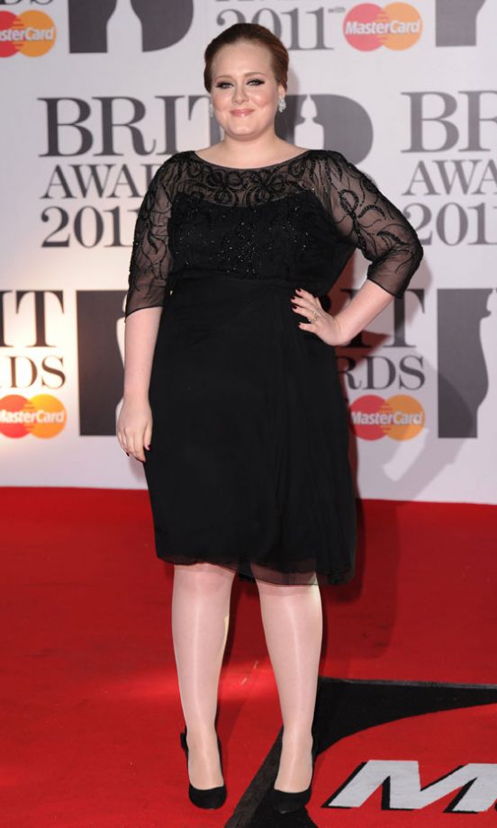 Adele's Lace Dress At The Brit Awards Was One Of Our Favourite Looks. 2011