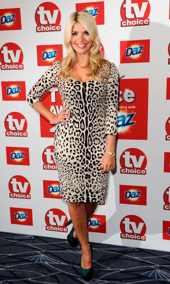 Holly Willoughby At The Soap Awards 2011