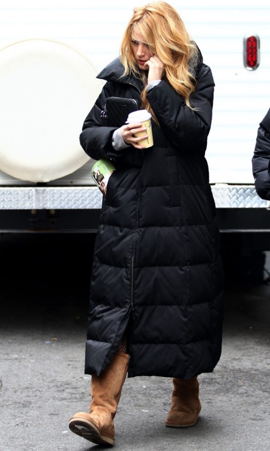 Blake Lively Was Also Back To Work On The Gossip Girl Set, 2012