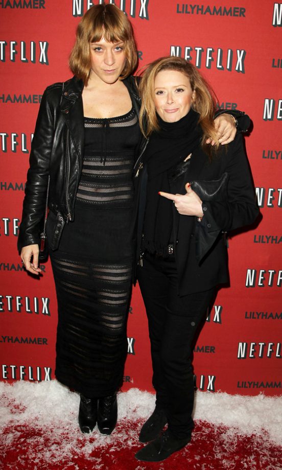 Chloë Sevigny And Natasha Lyonne Hit The Lilyhammer Series Premiere Both In Black, 2012