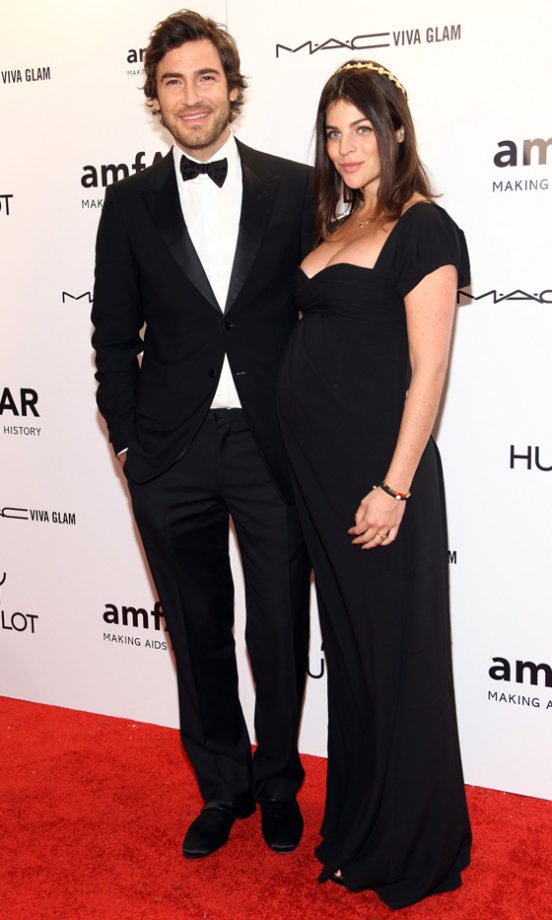 Julia Restoin Roitfeld Showed Off Her Baby Bump At The AmfAR Gala 2012