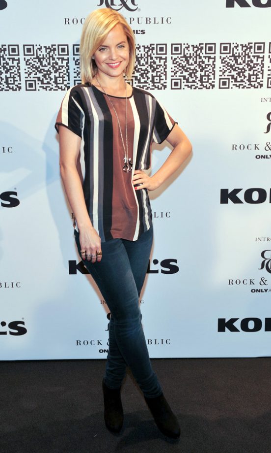 Mena Suvari At The Rock And Republic For Kohl's Fashion Show AW12