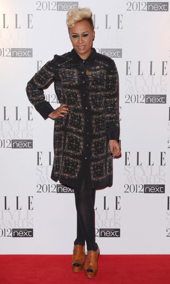 Emeli Sande At The Elle Style Awards 2012