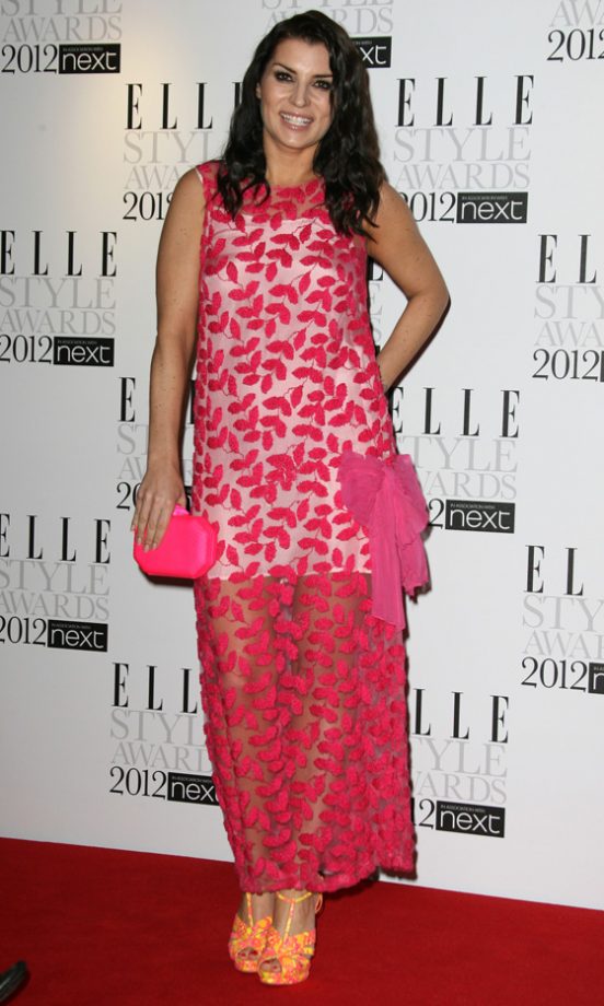 Grace Woodward Worked The Lace Fashion Trend At The Elle Style Awards 2012