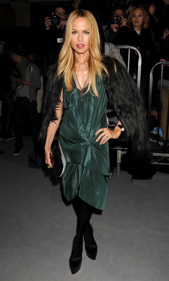 Rachel Zoe At The Marc Jacobs Fashion Show AW12
