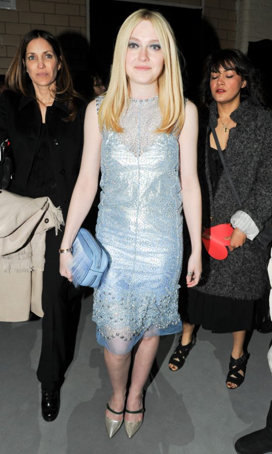 Dakota Fanning At The Marc Jacobs After Show Party AW12