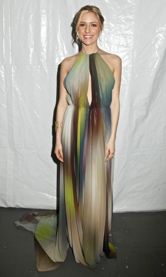 Kristin Cavallari At The Dennis Basso Fashion Show AW12