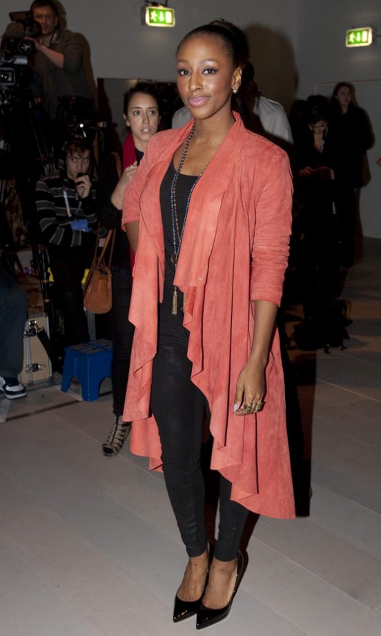 Alexandra Burke At The Felder Felder Fashion Show AW12