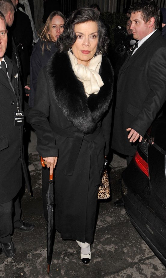 Bianca Jagger At Stella McCartney's Eveningwear Presentation And Dinner 2012