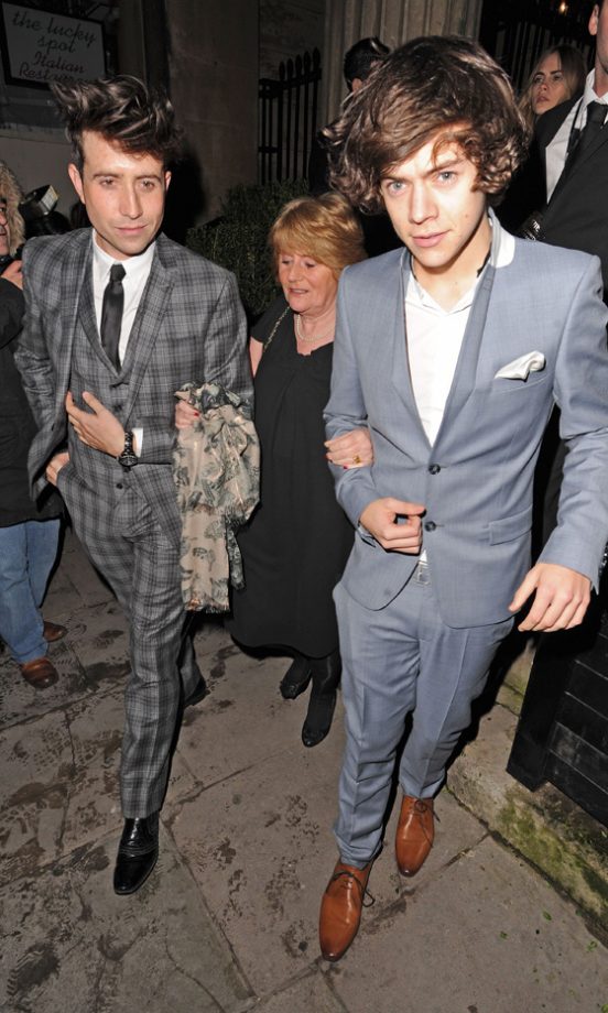 Nick Grimshaw And Harry Styles At Stella McCartney's Eveningwear Presentation And Dinner 2012